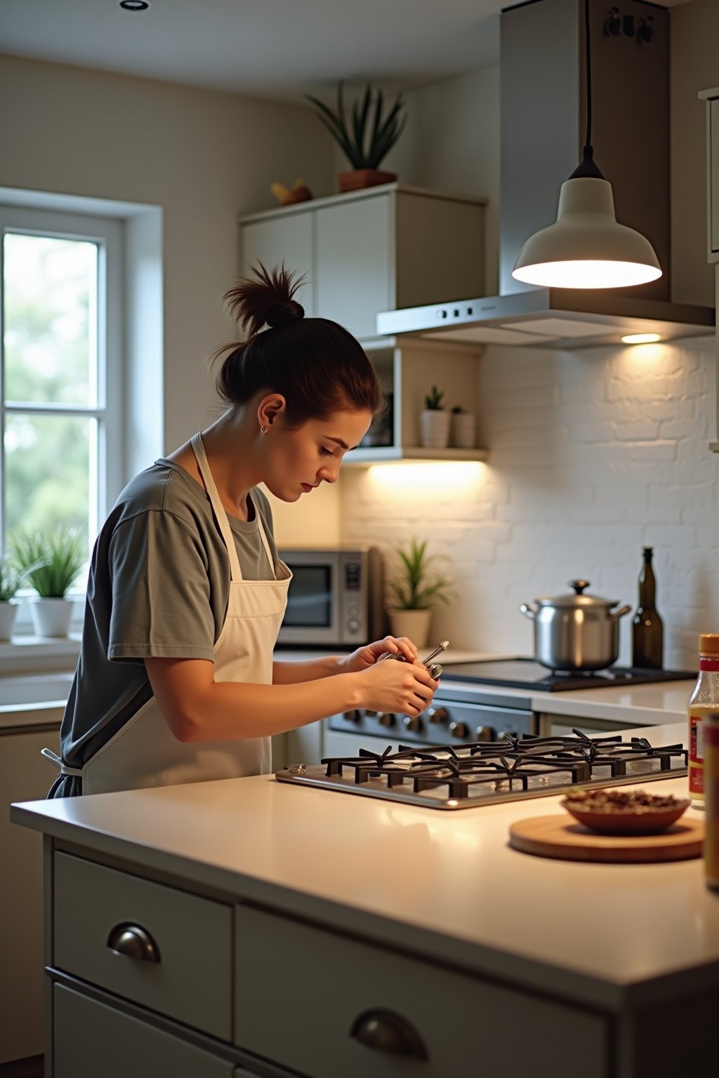 kuechenrondell reparieren outline 4