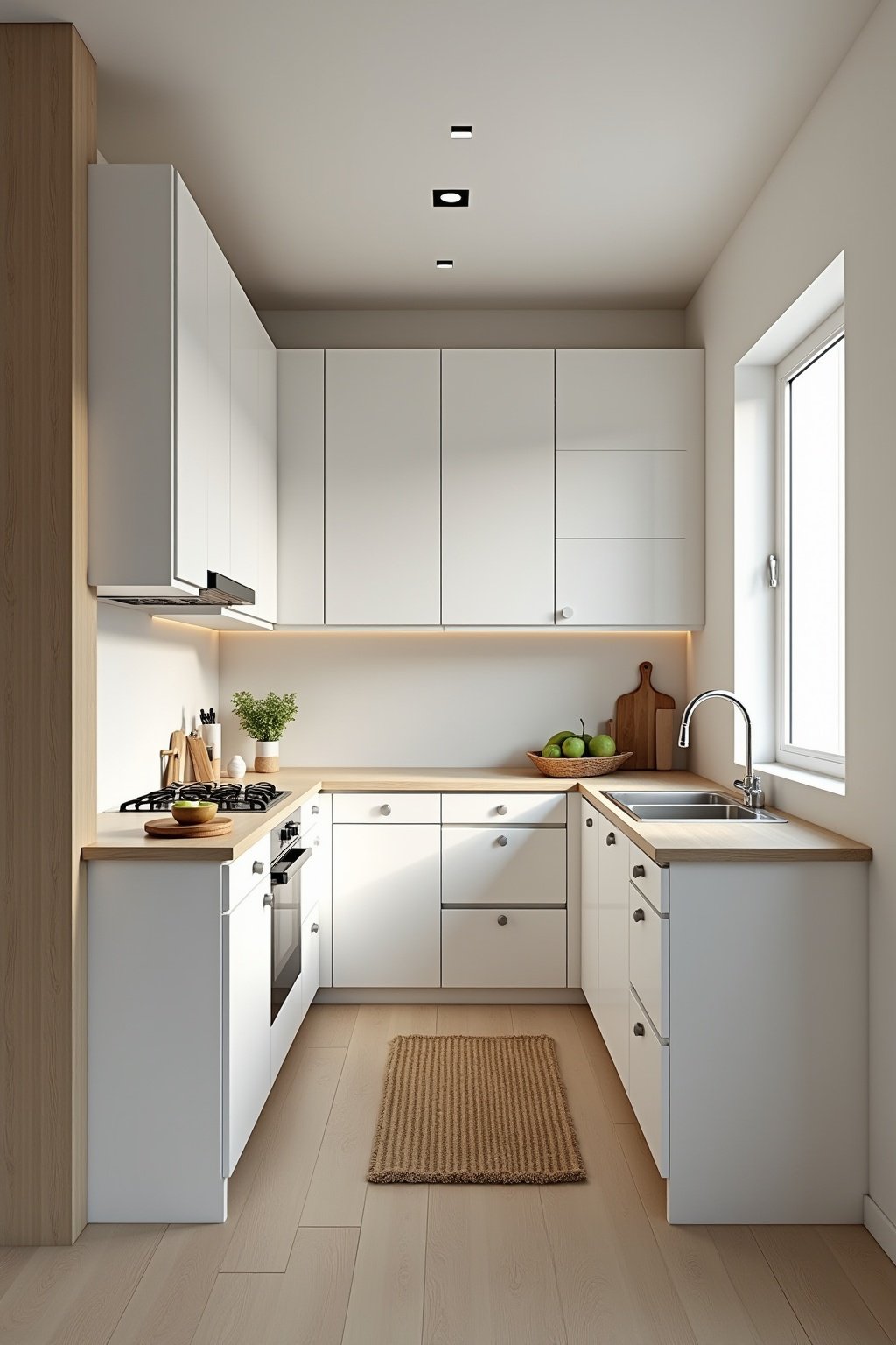 l kueche kleiner raum outline 2