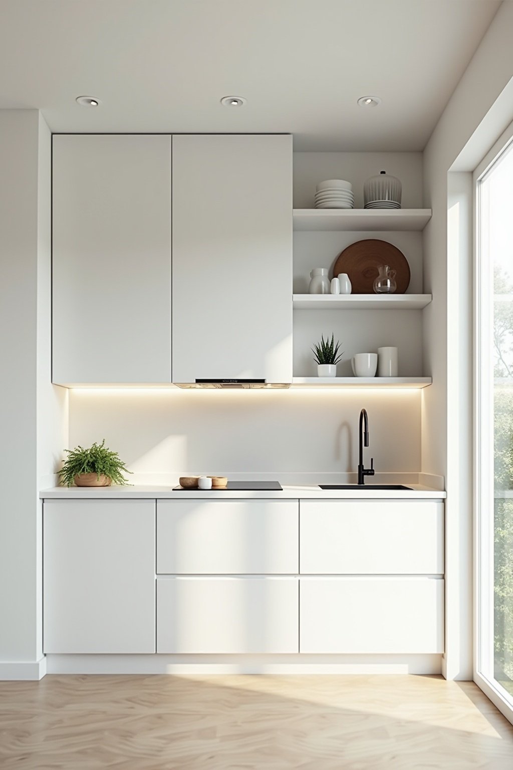 l kueche kleiner raum outline 7