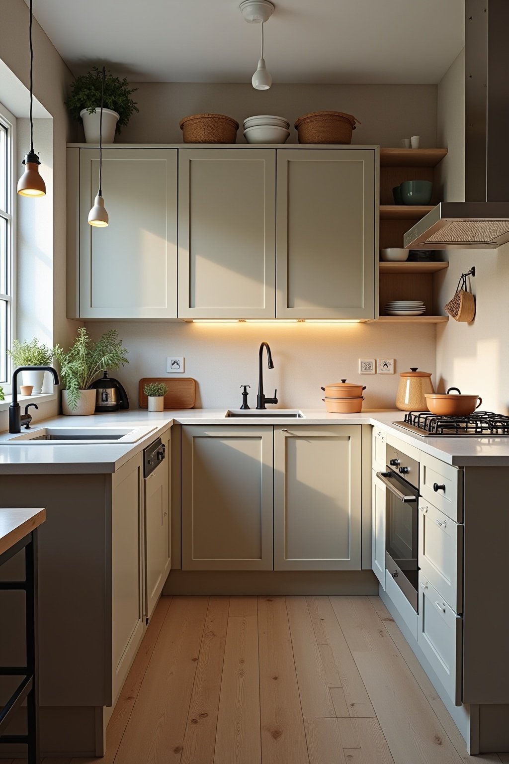 l kueche kleiner raum outline 8