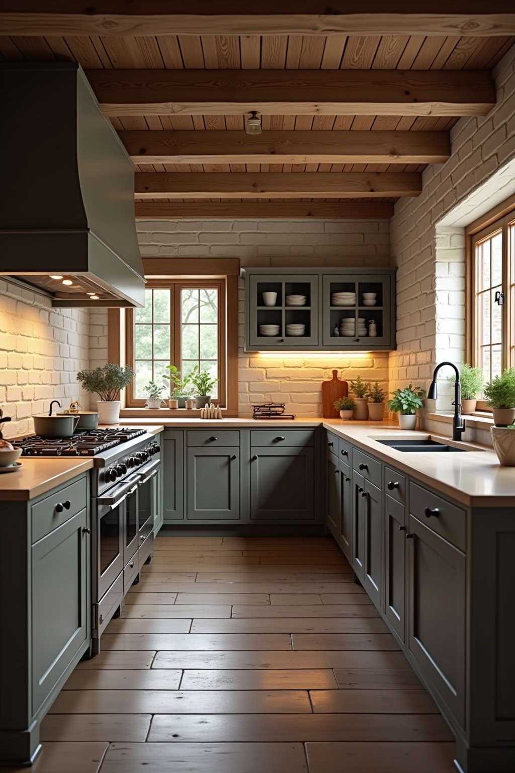 landhauskueche planen outline 6