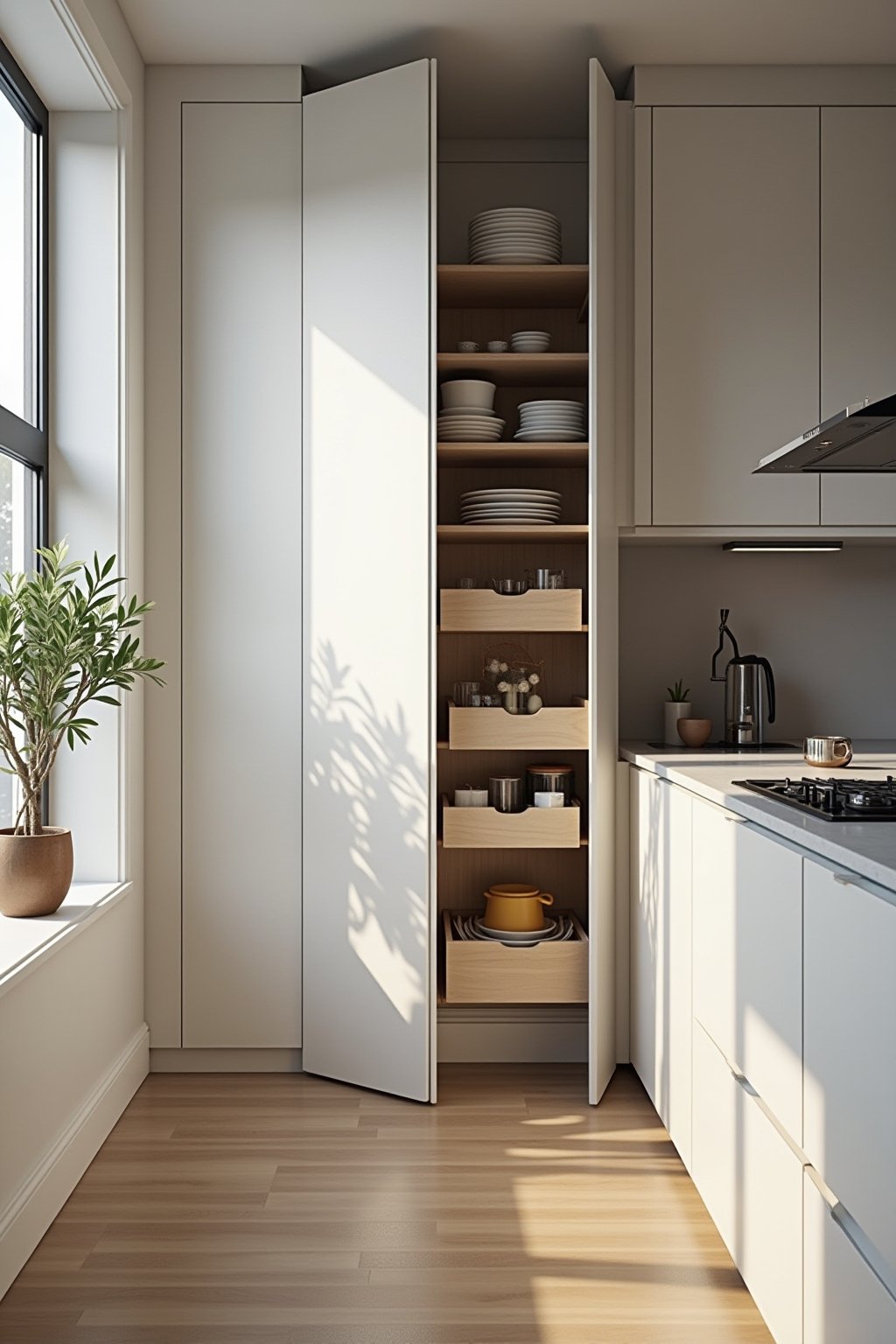 le mans kuechenschrank outline 1