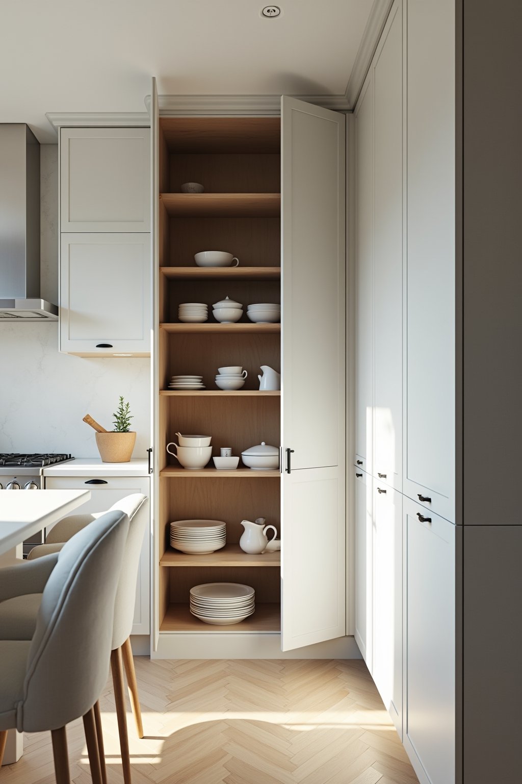 le mans kuechenschrank outline 3