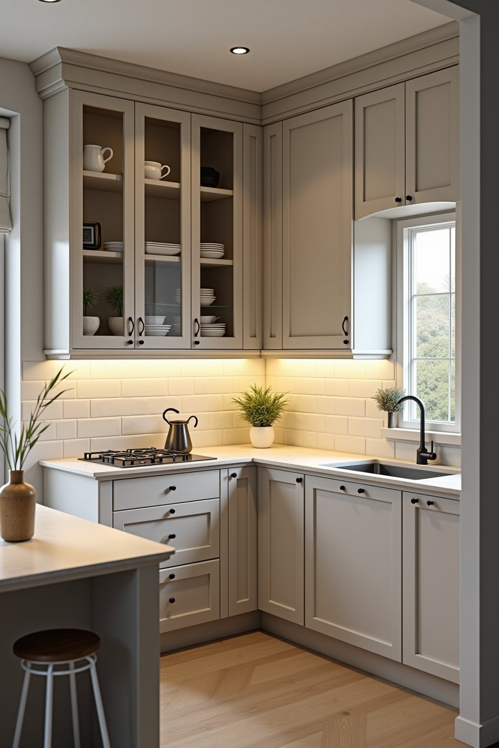 le mans kuechenschrank outline 8