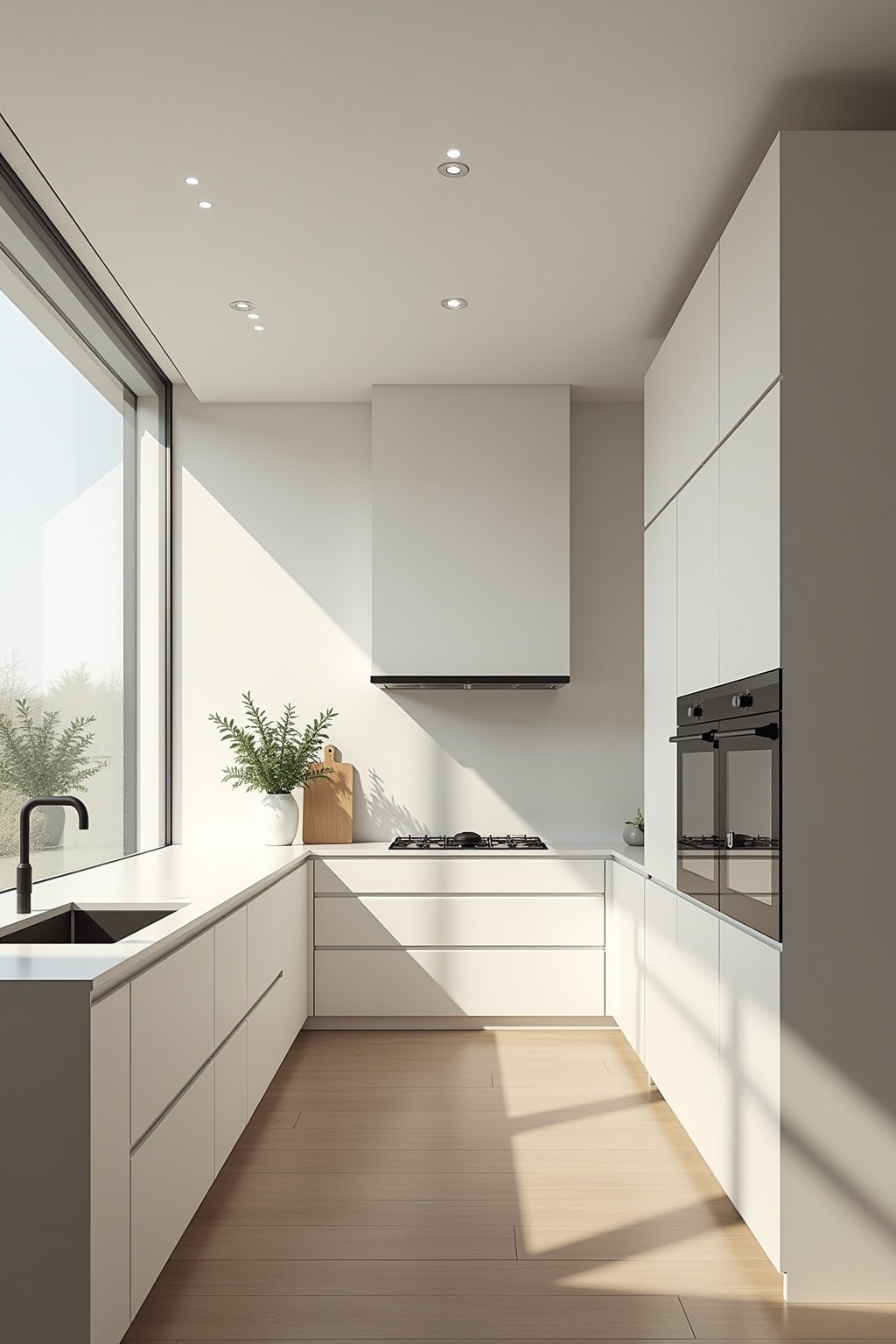 minimalistische kueche planen outline 2