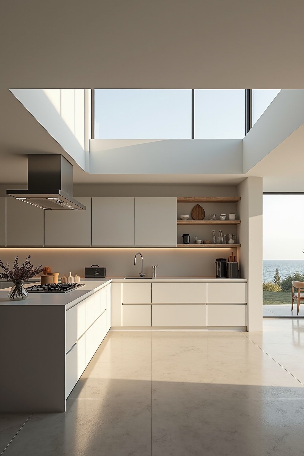 minimalistische kueche planen outline 4