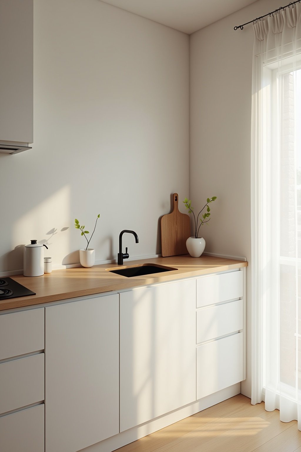 minimalistische kueche was braucht man outline 2