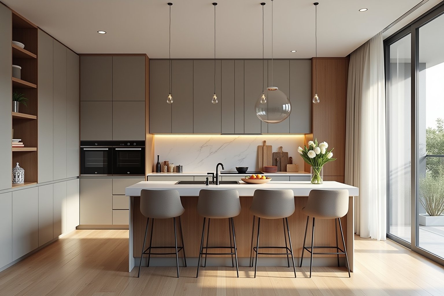 Die 8 besten Ideen: offene Küche abgrenzen