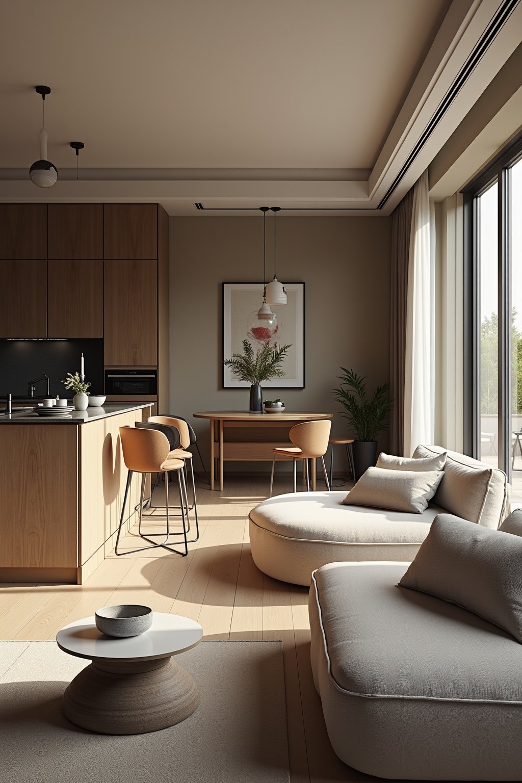 offene kueche gestalten outline 6