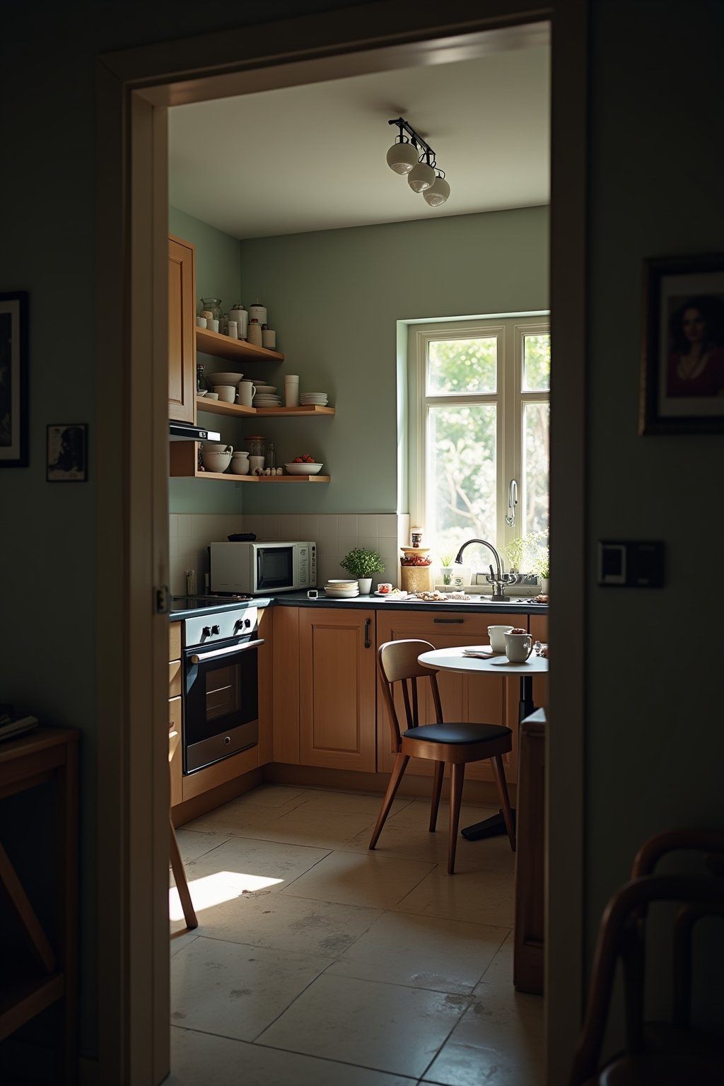 offene kueche gestalten outline 7