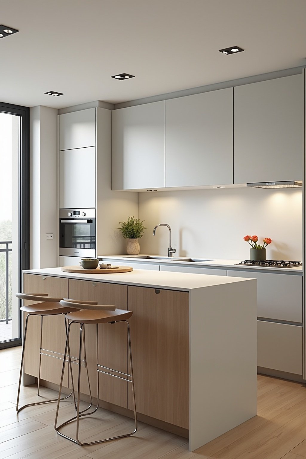 platzbedarf kuecheninsel outline 5