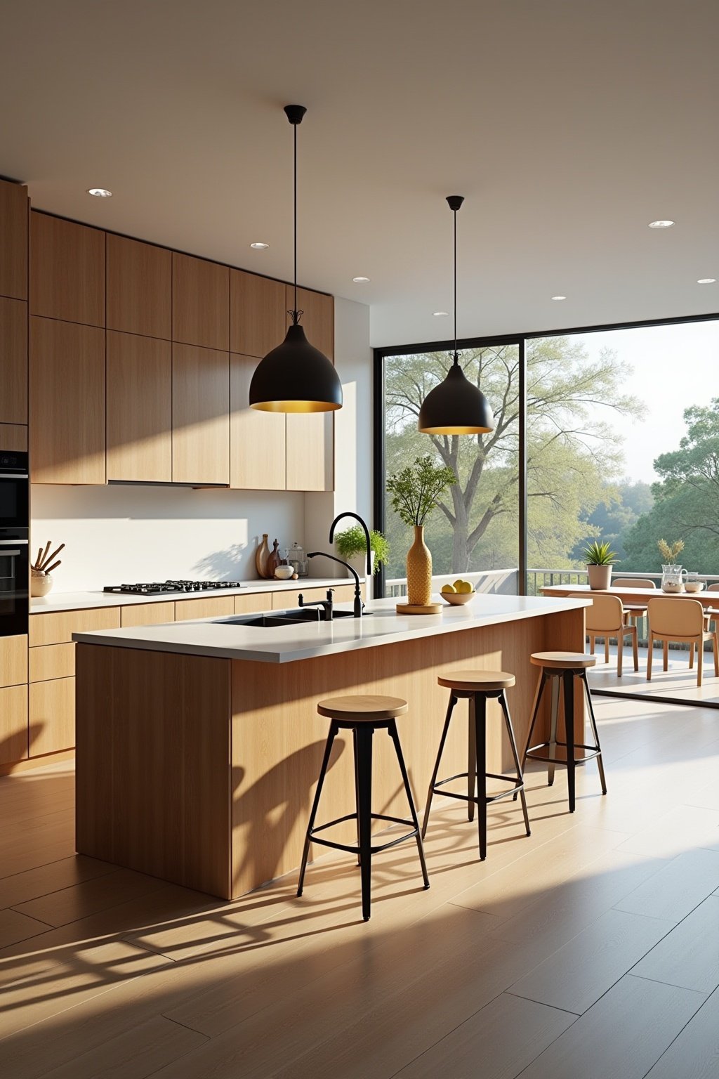 platzbedarf kuecheninsel outline 6