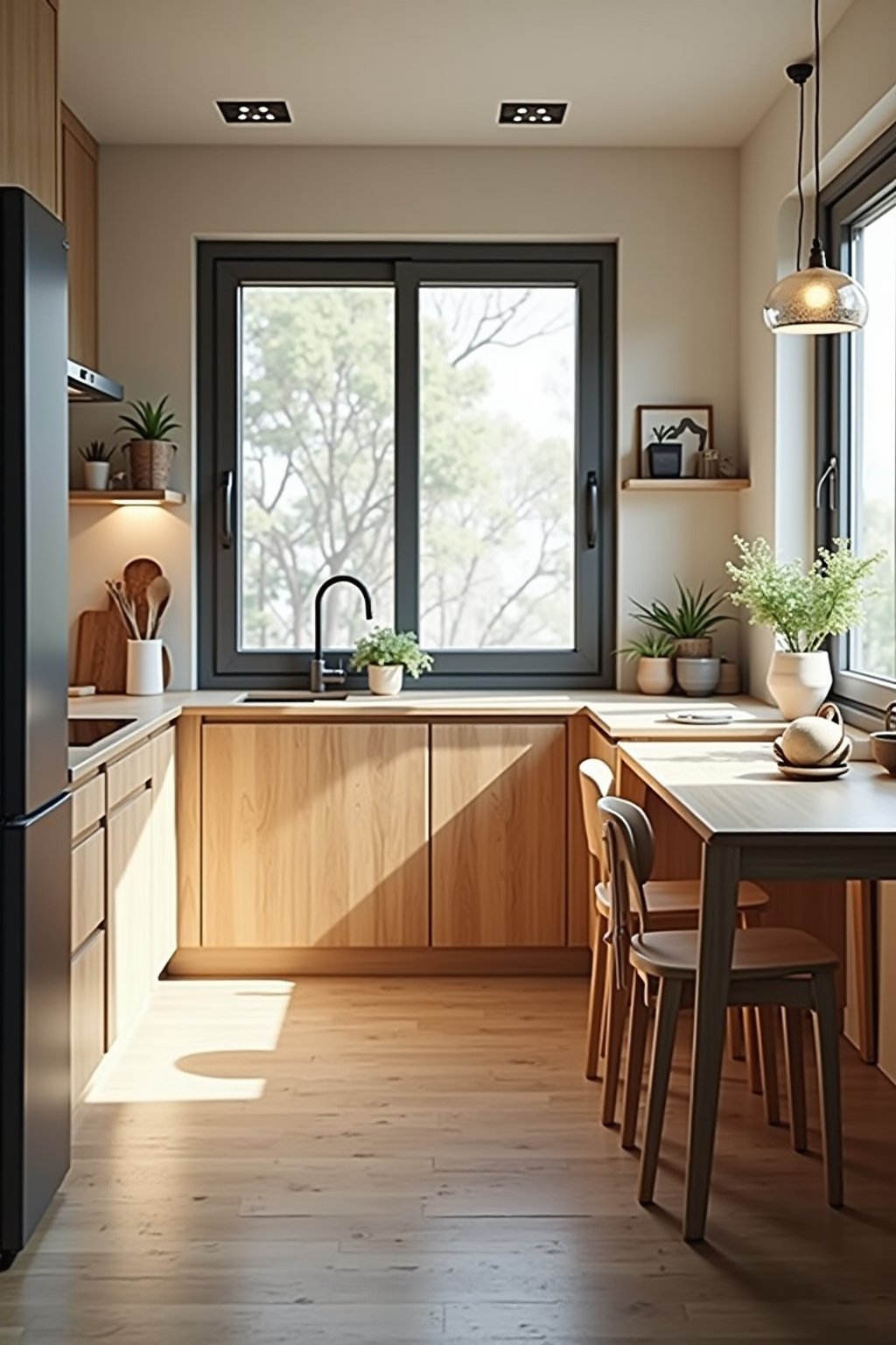 platzsparende kuechenideen outline 5