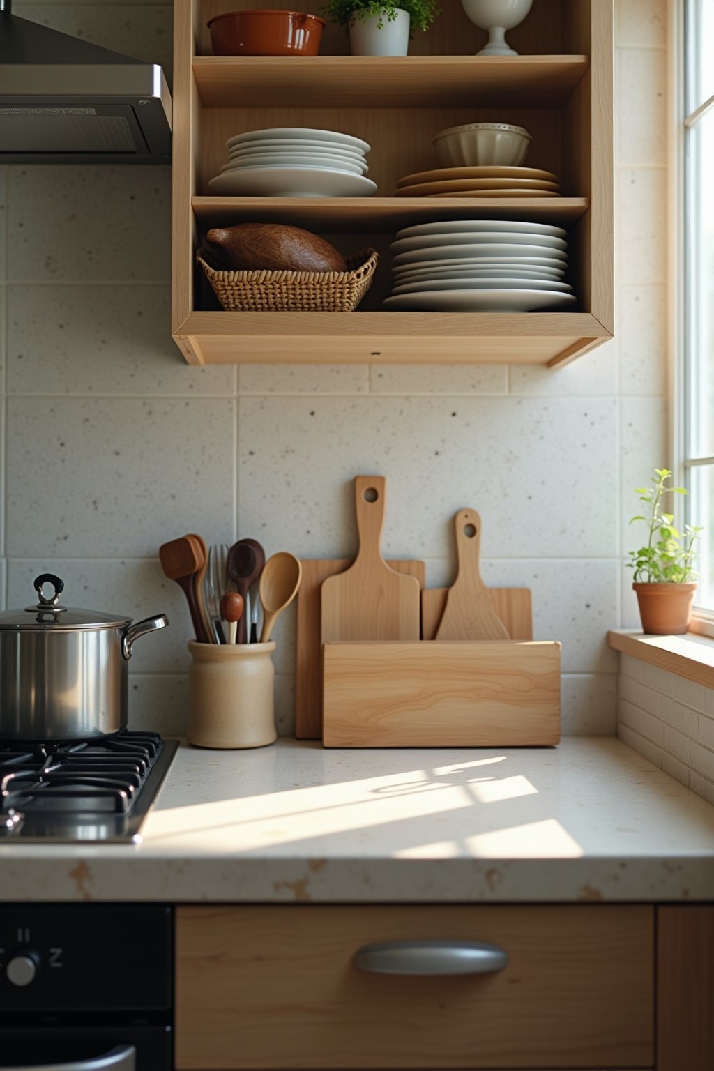 platzsparende kuechenideen outline 6