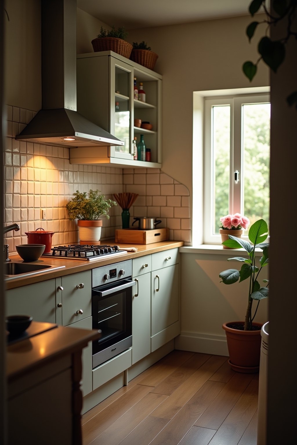 platzsparende kuechenideen outline 8