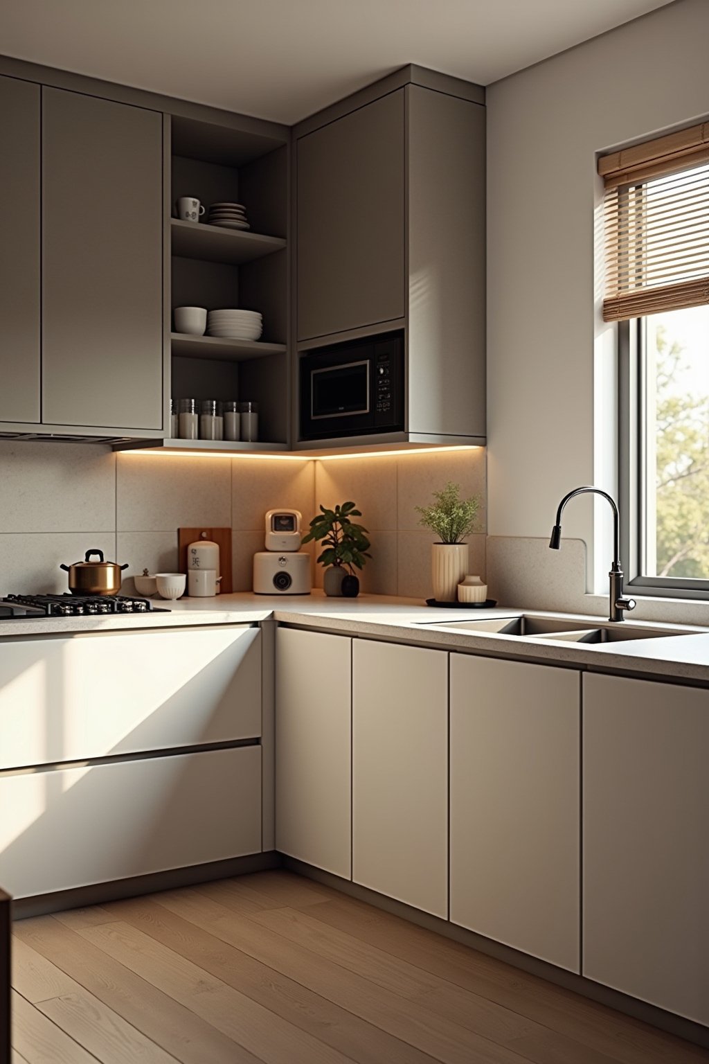 rondell eckschrank kueche outline 4