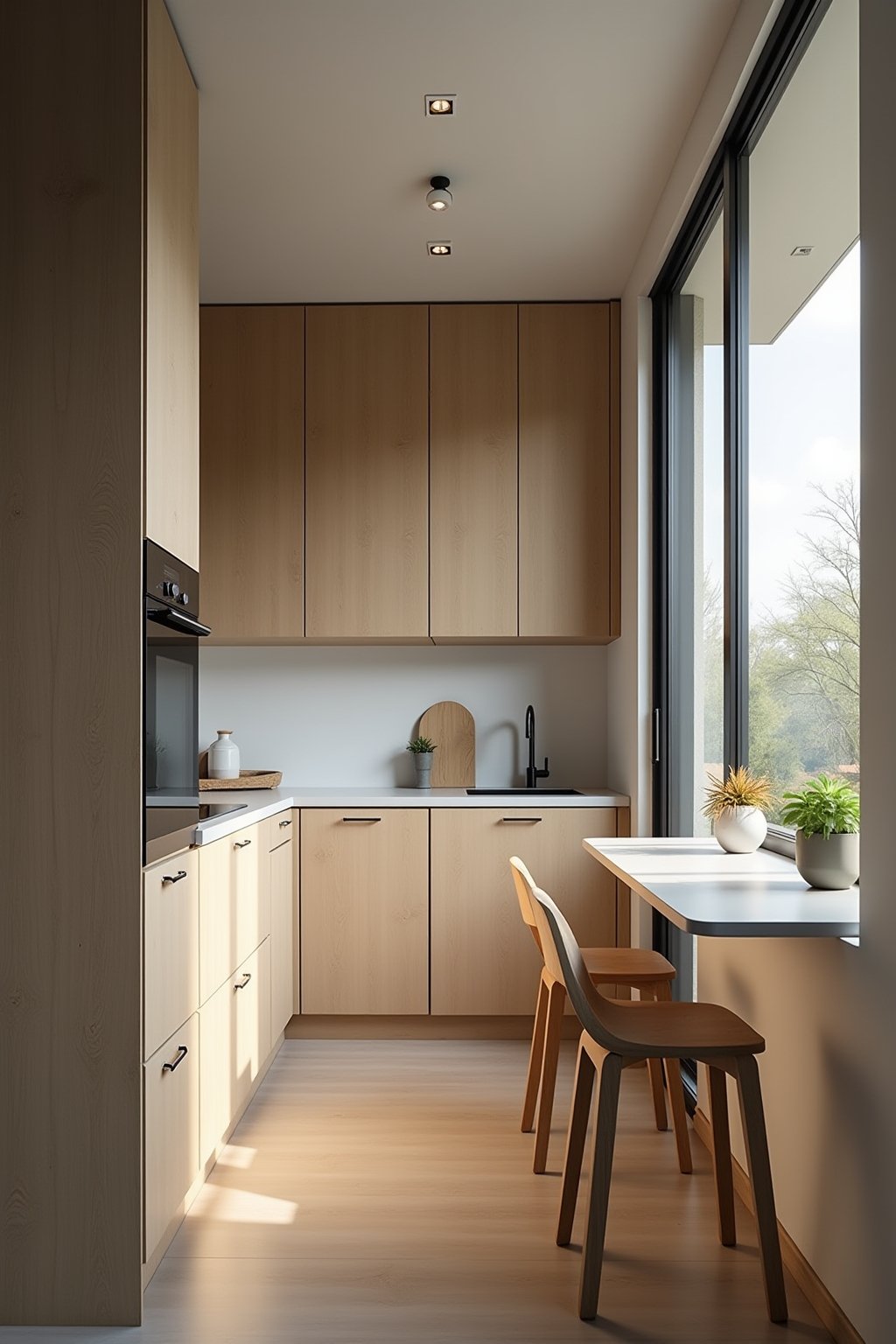 schmale kueche outline 1