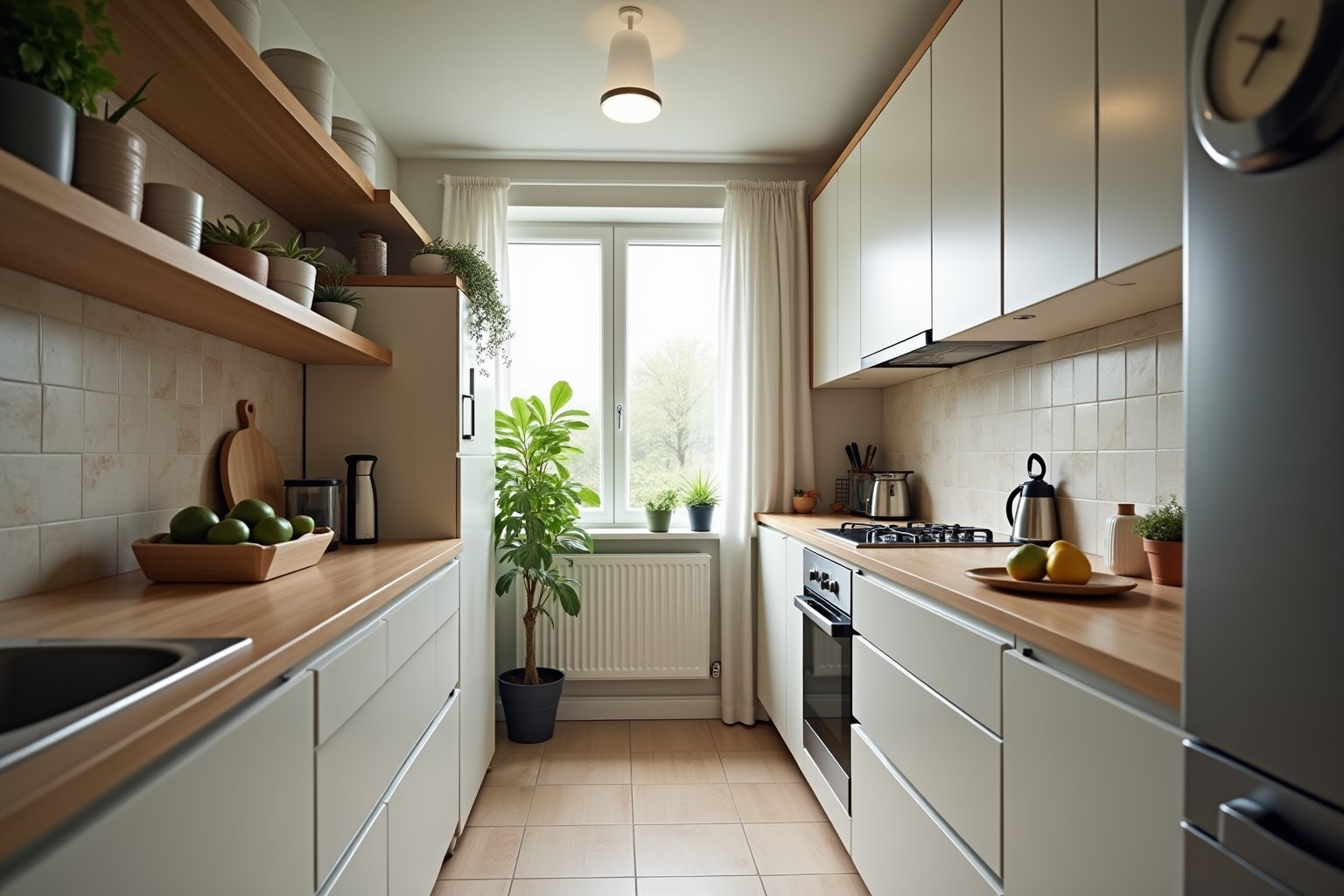 8 Ideen für die schmale Küche: Clever nutzen