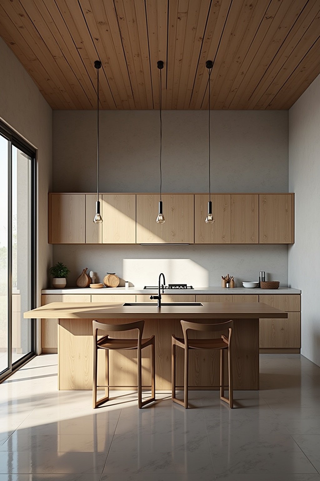 schwebende kueche planen outline 5