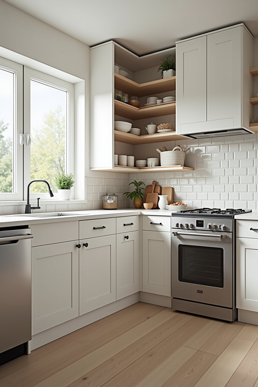 tote ecke kueche arbeitsplatte outline 4