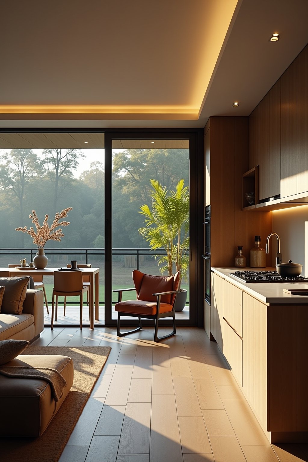 wohnkueche planen outline 1